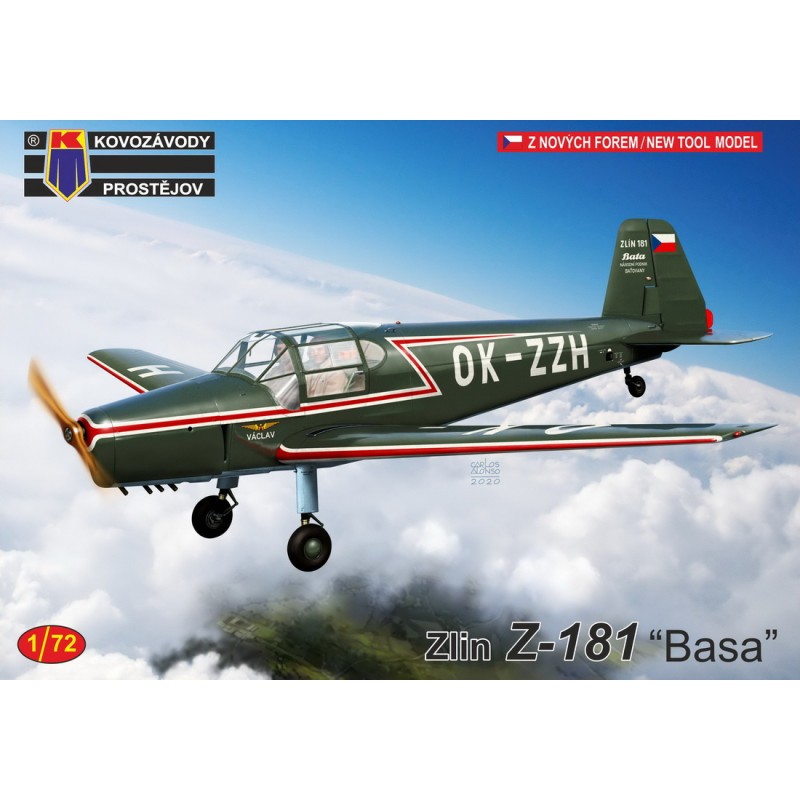 Maquette Zlin Z-181 nouvel outil