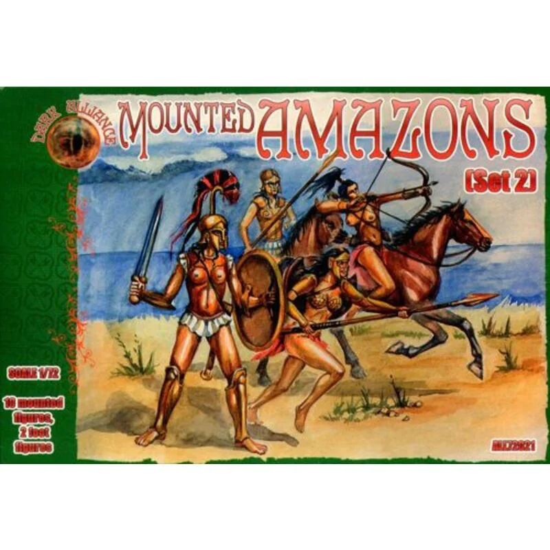 Figurine Mounted Amazons