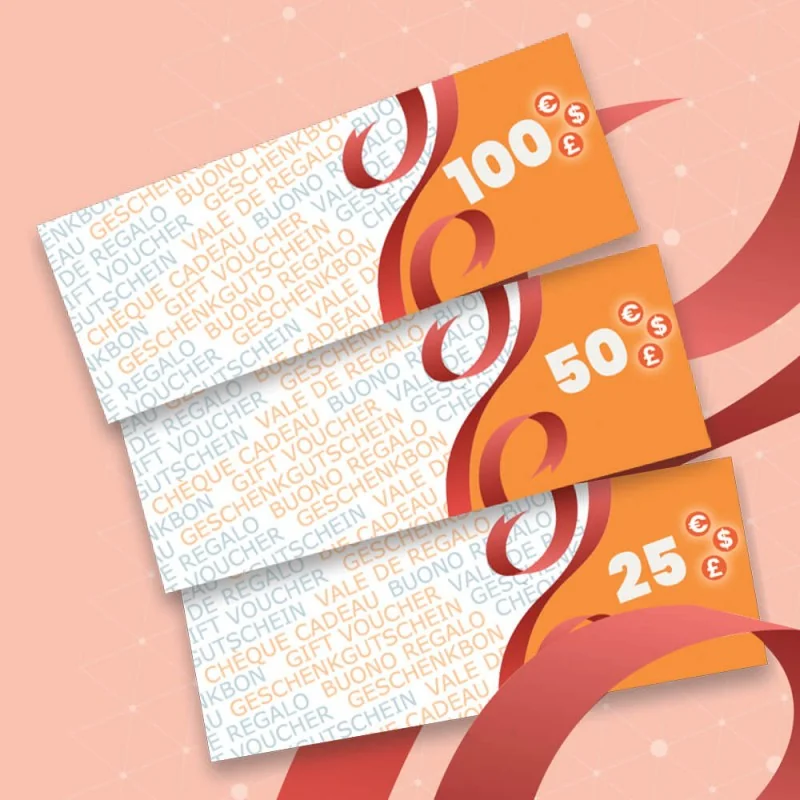 Chèque cadeau de 25 euros