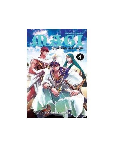 Magi el Laberinto de la Magia 4