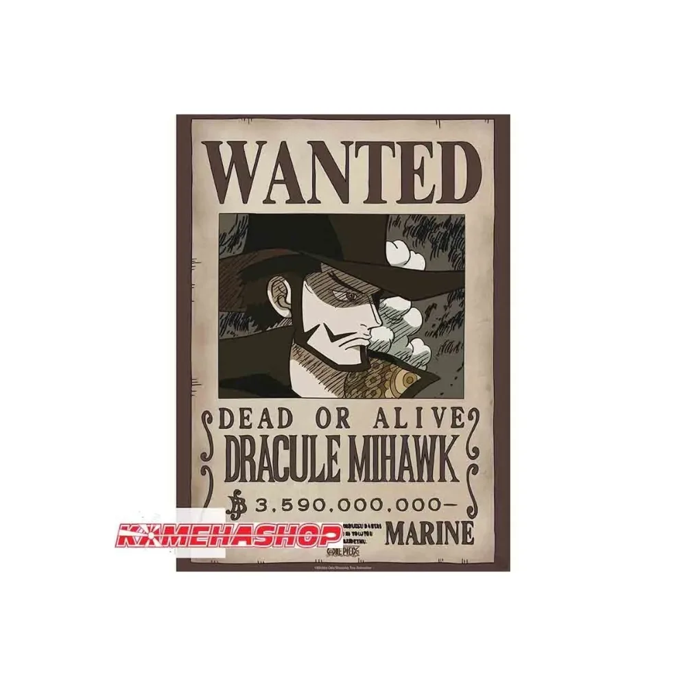 One Piece - Poster Wanted Mihawk