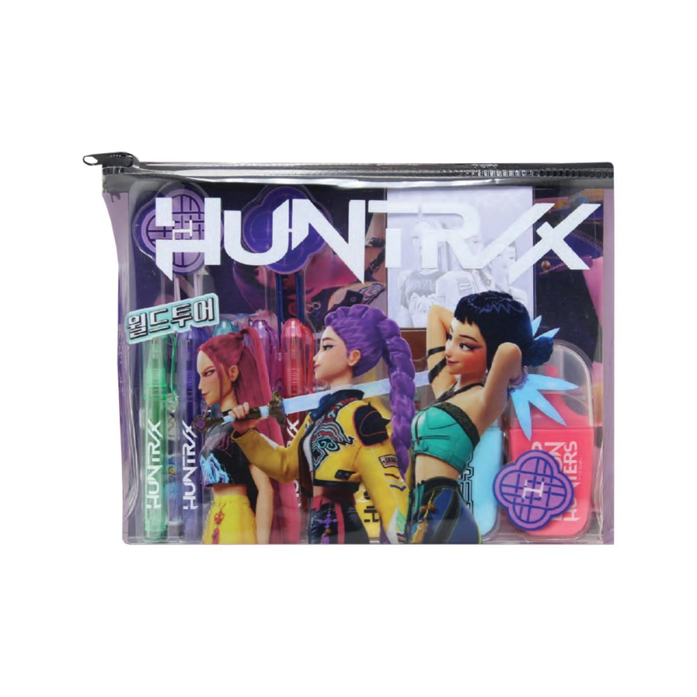 KPop Demon Hunters set d'écriture 10 pièces Huntr/x