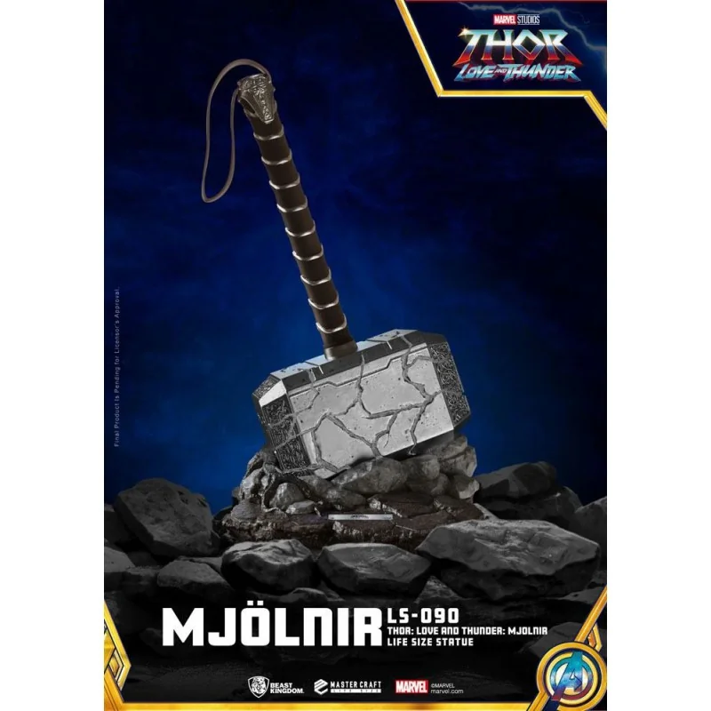 Thor: Love and Thunder statuette 1/1 Mjolnir 53 cm