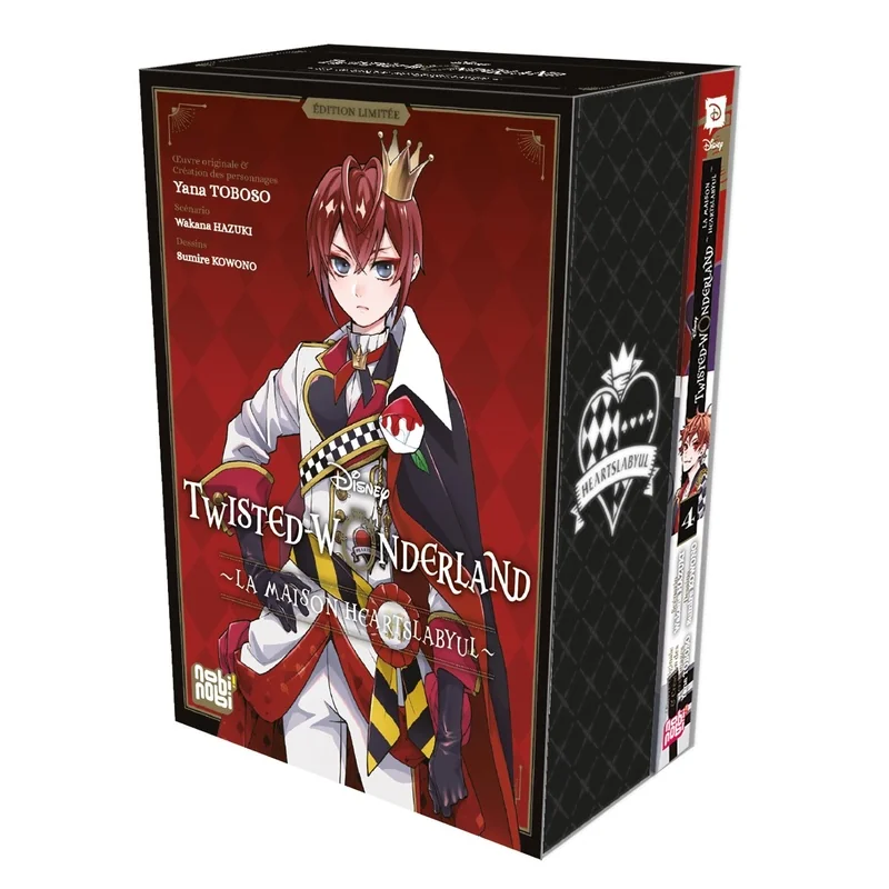 Twisted-Wonderland - La maison Heartslabyul tome 4 (édition limitée)