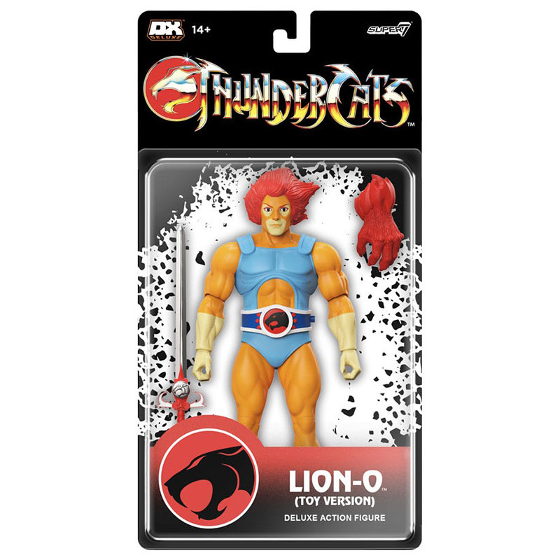Action Figure – COSMOCATS Figurine Starlion / Lion-O Toy Version Deluxe Super7
