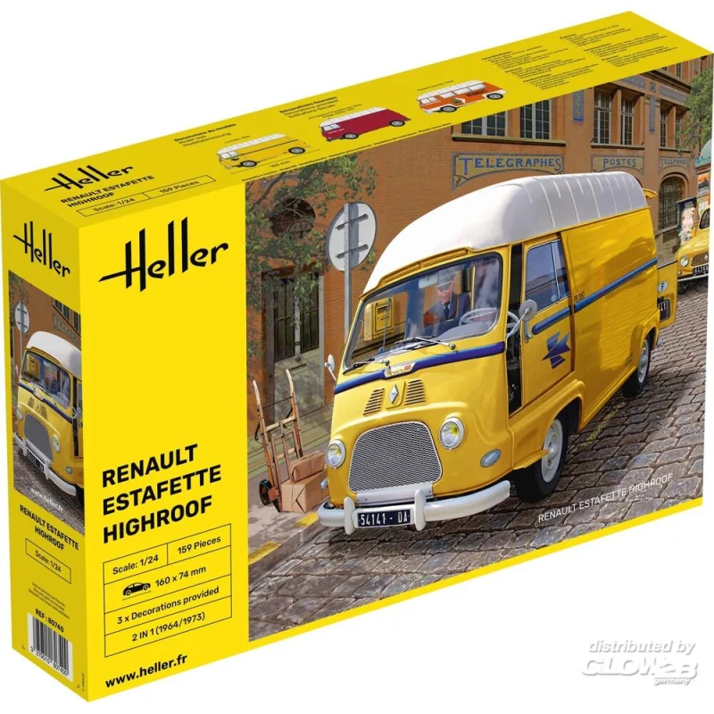 Maquette Estafette Toit Haut