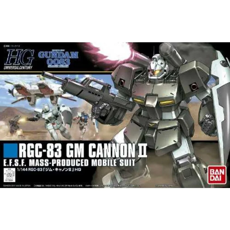 Gunpla 1/144 hguc gm cannon ii
