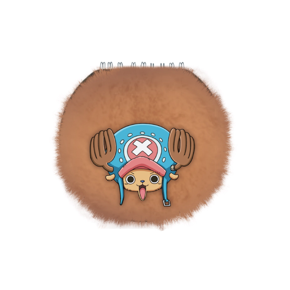 ONE PIECE - Chopper - Notebook Fuzzy Rond