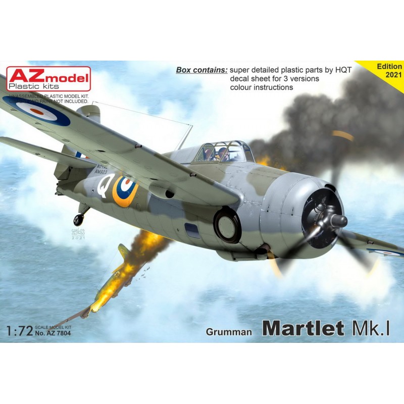 Maquette Reboîte Grumman Martlet Mk.I 'FAA Service'