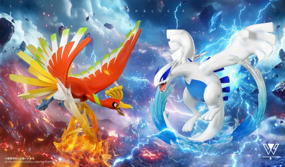 [IN STOCK] 1/20 Scale World Figure [WONDER] – Ho-Oh & Lugia