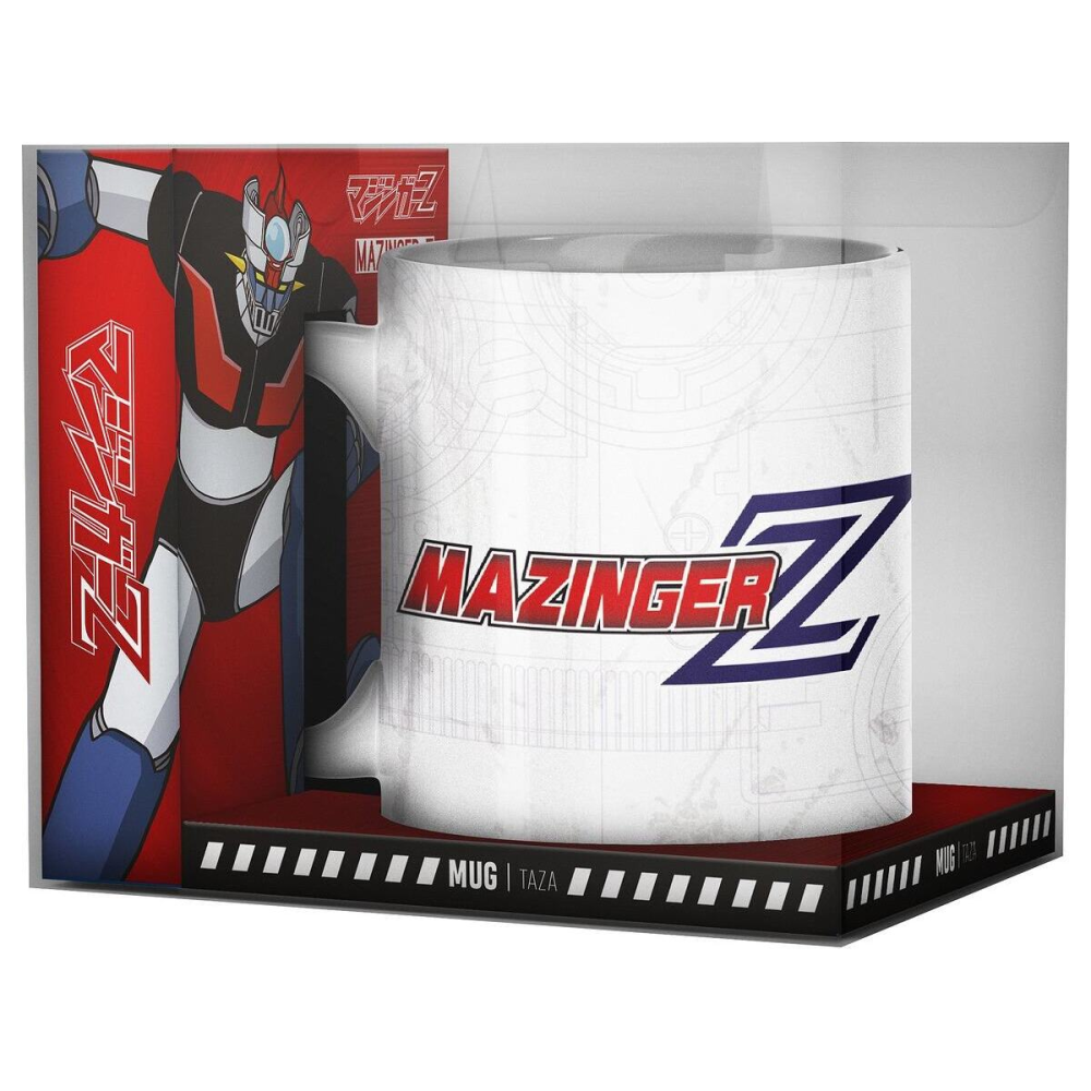 Mazinger Z White Mug