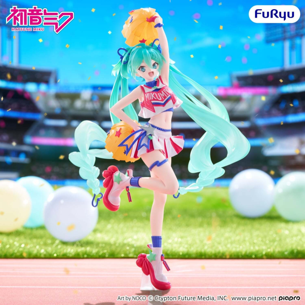 HATSUNE MIKU - Cheerleader - Figurine Muchute 22cm