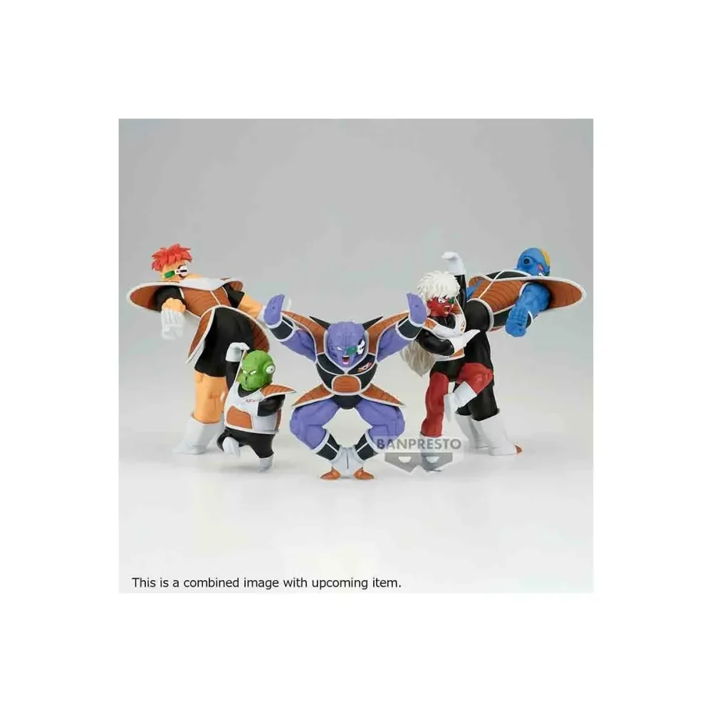 Dragon Ball Z - Set 5 Figurines The Ginyu Force - Solid Edge