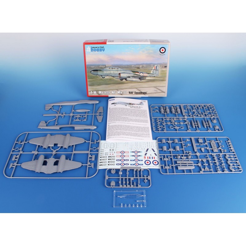 Maquette Gloster. Meteor NF Mk.11 'RAF Squadrons'