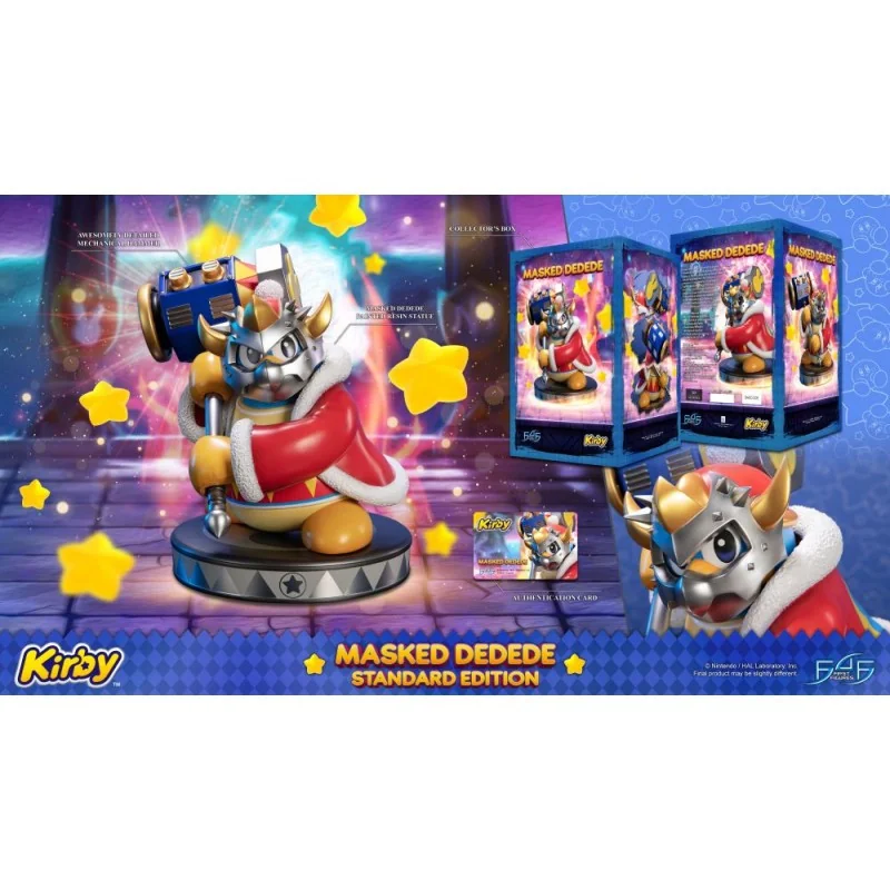 Figurine Kirby masked dedede resin statue