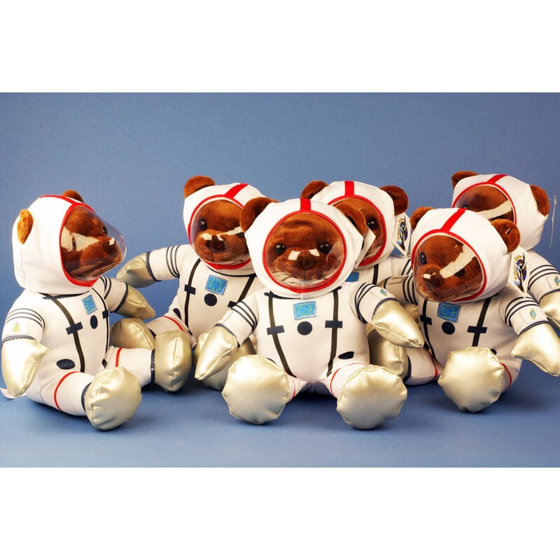 Peluche Ours Astronaute-24cm-Teddy Astronaut ( set 2pcs)