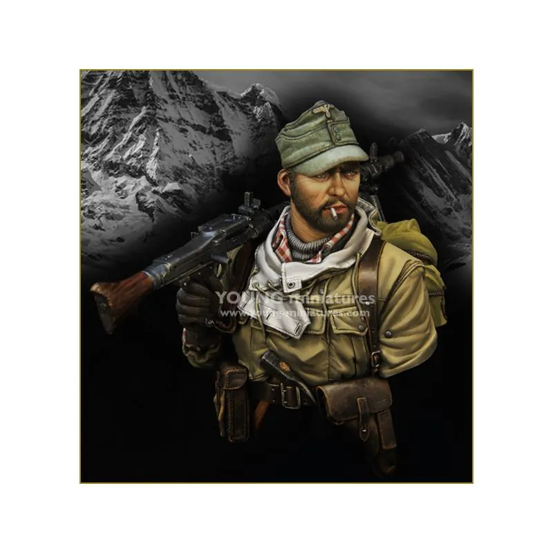 Figurines Gebirgsjager ss de la seconde guerre mondiale