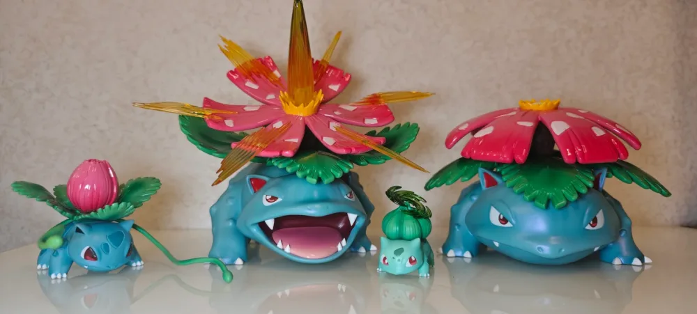 [IN STOCK] 1/20 Scale World Figure [VP] – Bulbasaur & Ivysaur & Venusaur