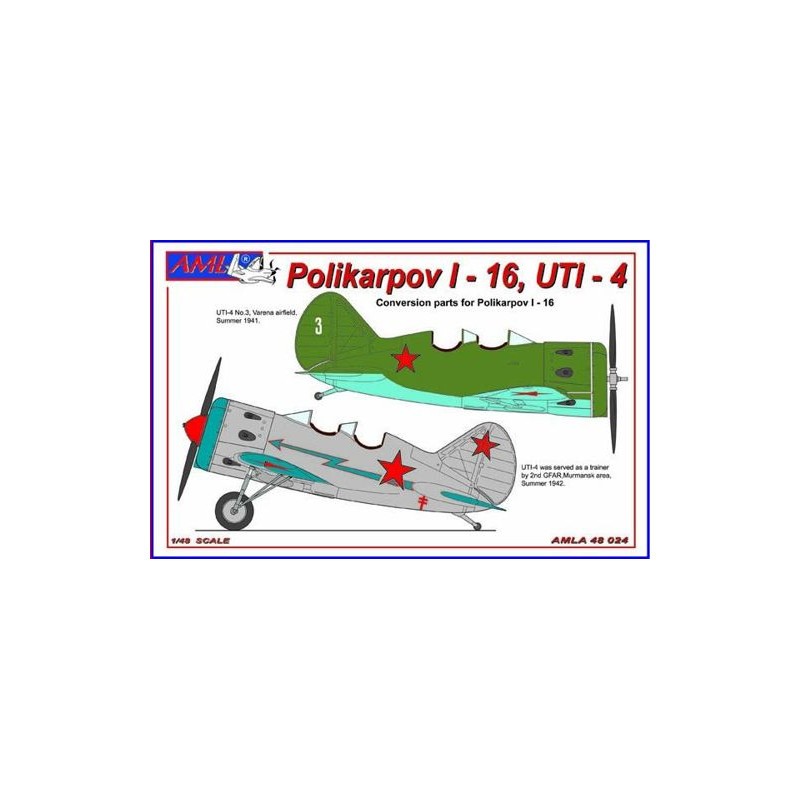 Accessoire Polikarpov I-16 UTI-4 (conçu pour être utilisé avec des kits)