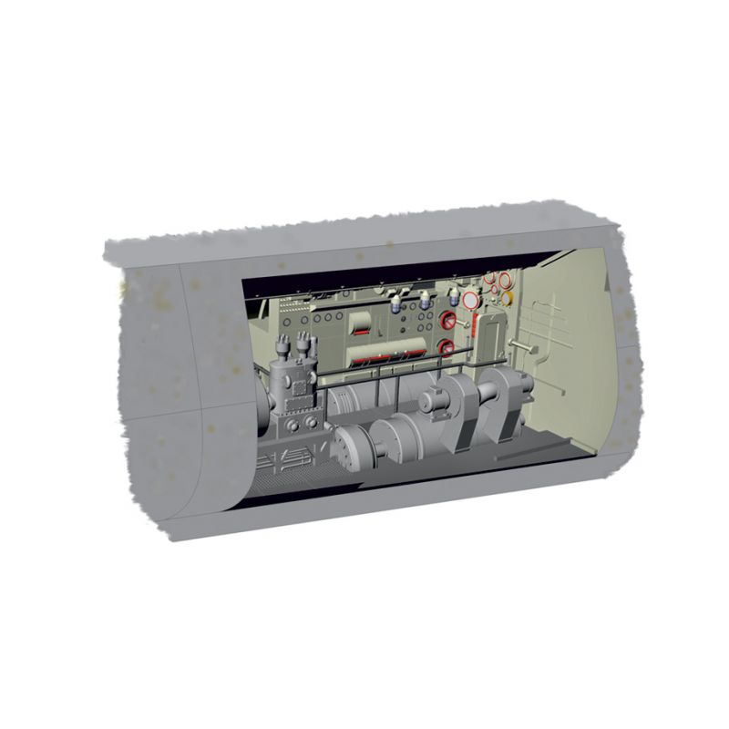 Section moteur électrique U-Boot IX