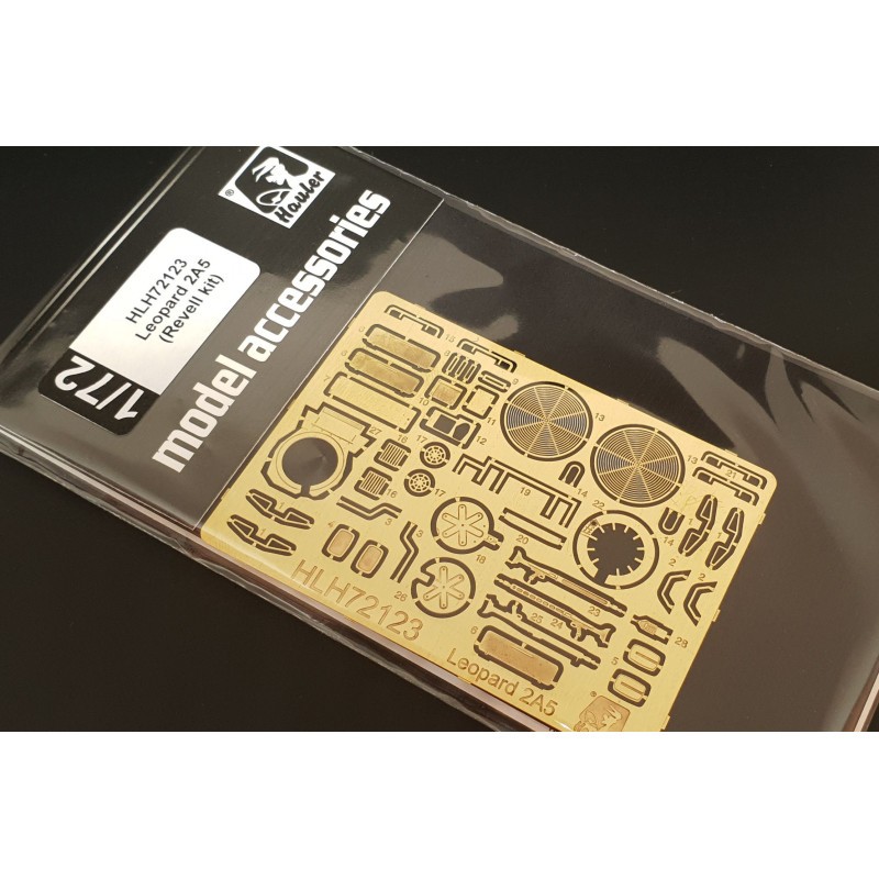 Accessoire Leopard 2A5 (conçu pour être utilisé avec les kits Revell)