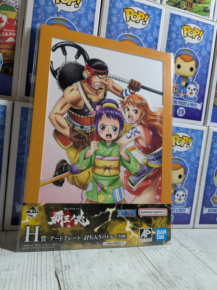 Ichiban Kuji – Treasure Cruise 2 – Lot H – Art Plate (Nami, Usopp & Tama) | Bandai Spirits