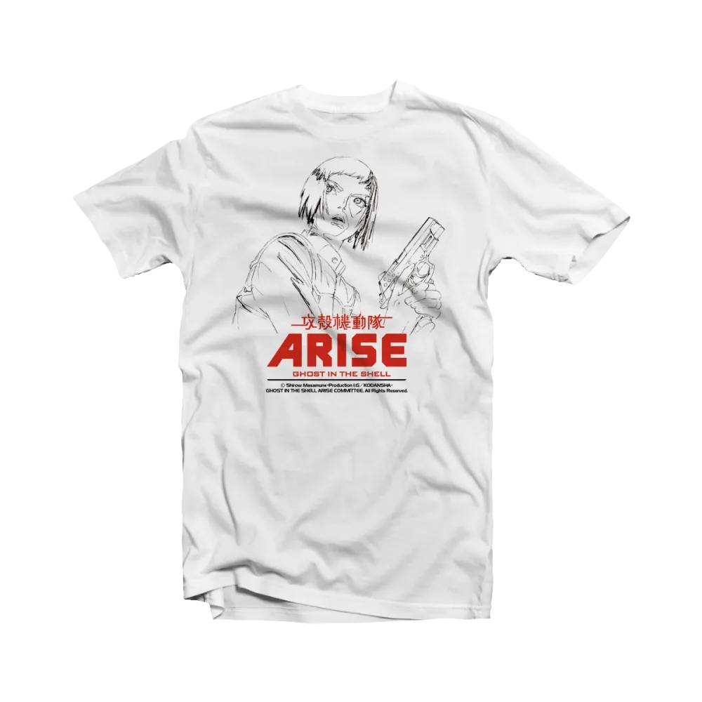 Ghost in the Shell Arise - T-shirt Motoko-Line