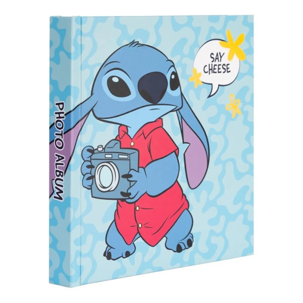 Album photo 16x16 cm pages adhésives Disney Stitch Tropical
