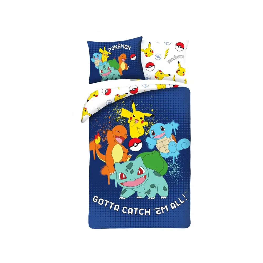 Pokémon - parure de lit Ver. 10 140 x 200 cm / 70 x 90 cm