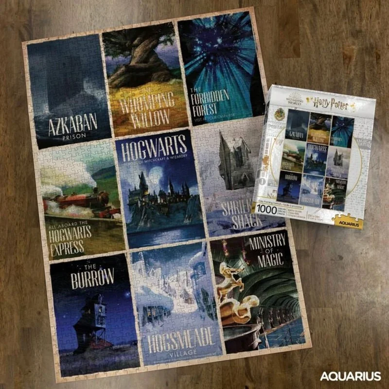 Harry Potter puzzle Travel Posters (1000 pièces)