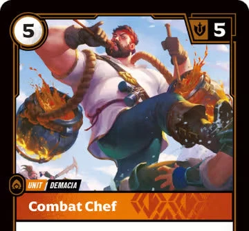 Riftbound - Carte Cuistot de combat Armes Spirituelles FR