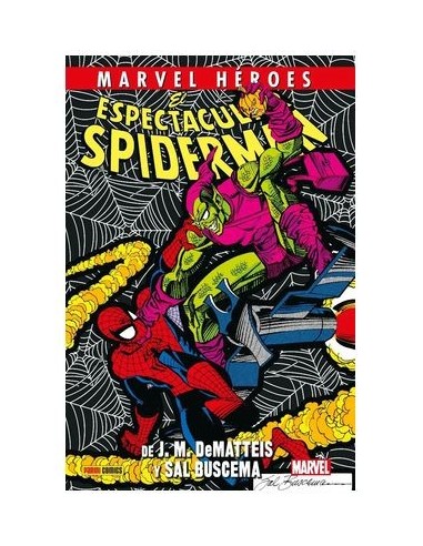 Cmh 115. el Espectacular Spiderman de J-m. Dematteis y Sal Buscema – Comic