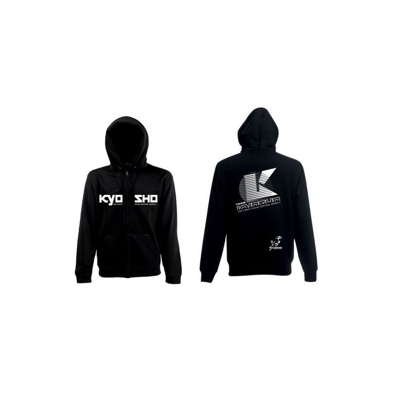 Sweater Kyosho Sweat Capuche Zippe 2022 Noir (3XL)