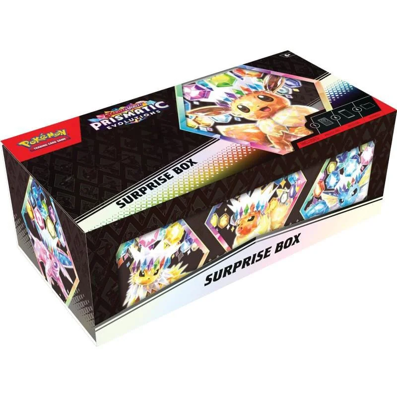 Pokémon TCG Scarlet & Violet 8.5 Prismatic Evolutions Surprise Box *ANGLAIS*