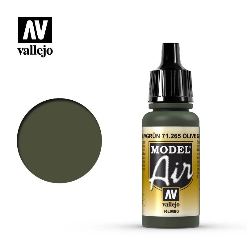 Peinture Modèle air 71265 vert olive rlm80