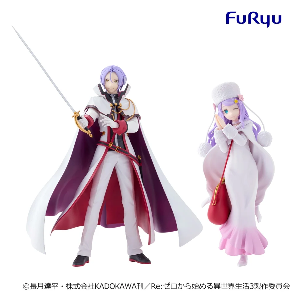 Re:ZERO Starting Life in Another World from Zero King Candidate and Knight Figure Anastasia & Julius Camp