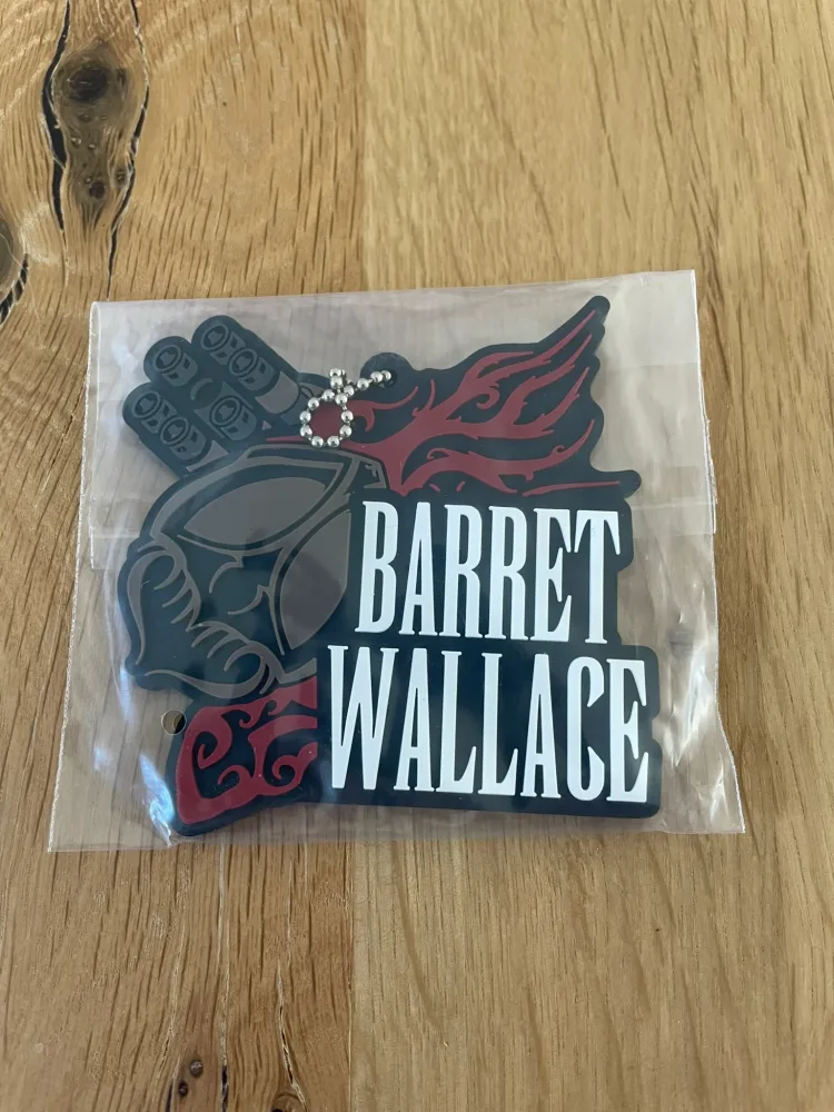 Final Fantasy – Caoutchouc Barret Wallace 7 cm – Porte-clés
