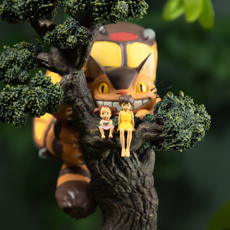 MON VOISIN TOTORO Diorama Horloge Mei Satsuki et Chatbus dans l'arbre Benelic – Collection