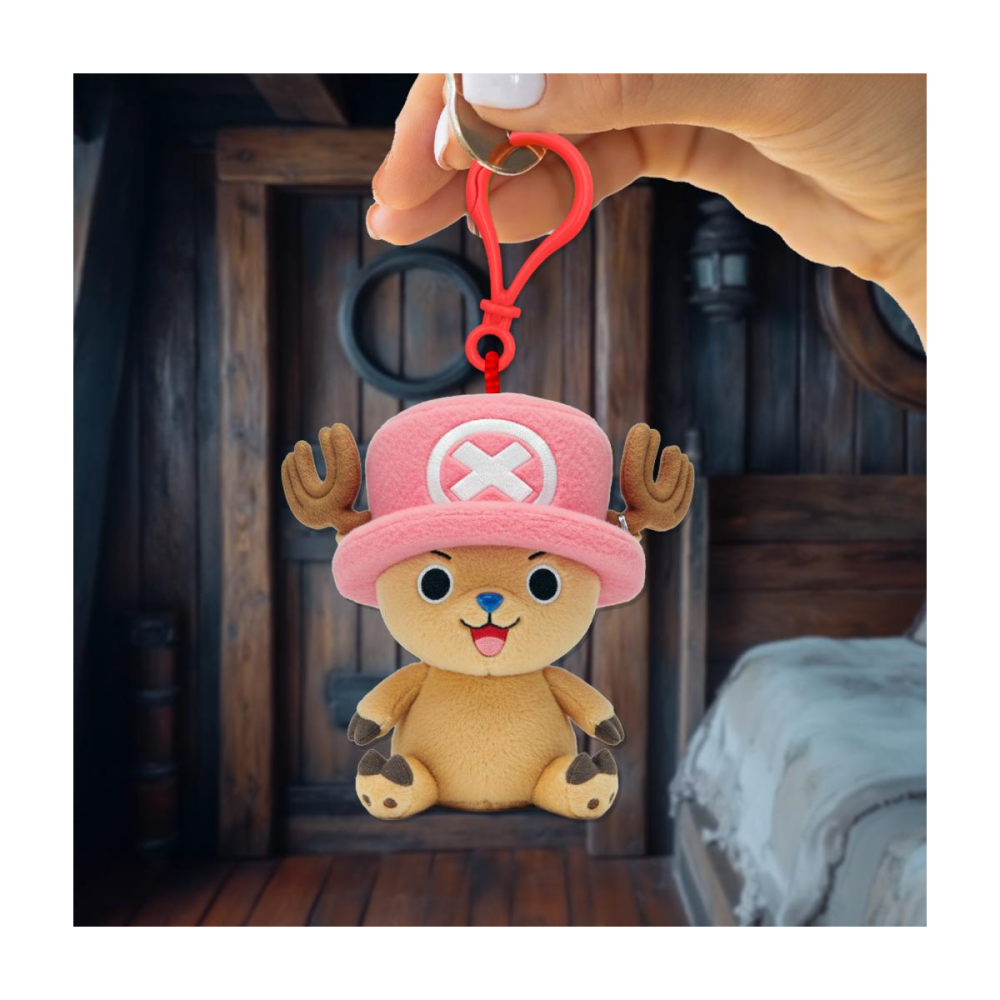 ONE PIECE NETFLIX - Chopper - Porte-Clés Peluche