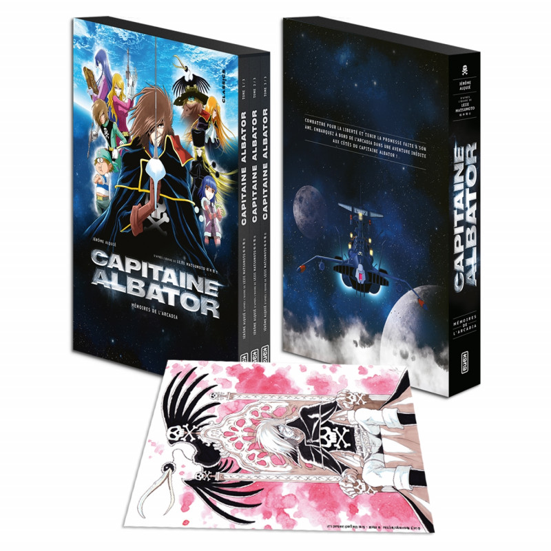 ALBATOR Coffret Intégral BD Capitaine Albator – Mémoires de l'Arcadia
