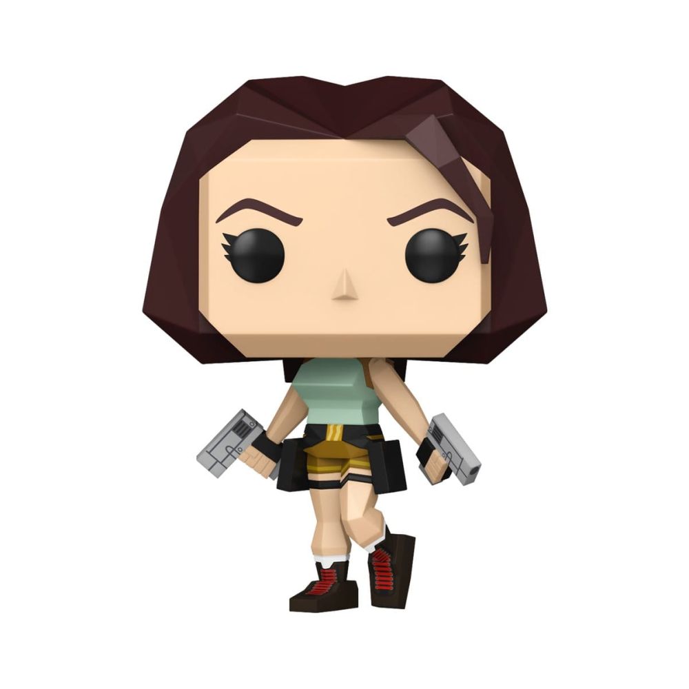 Figurine Pop Tomb Raider POP! Games Vinyl figurine Lara Croft(Polygon) 9 cm