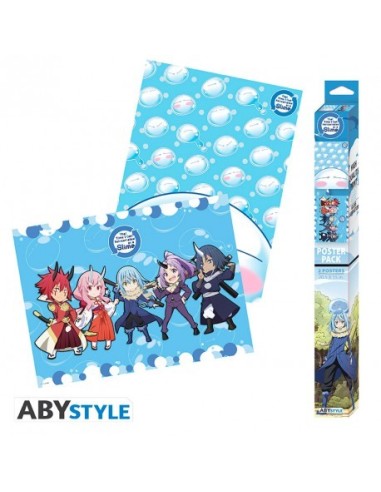 SLIME – Poster – Set 2 Chibi Artworks