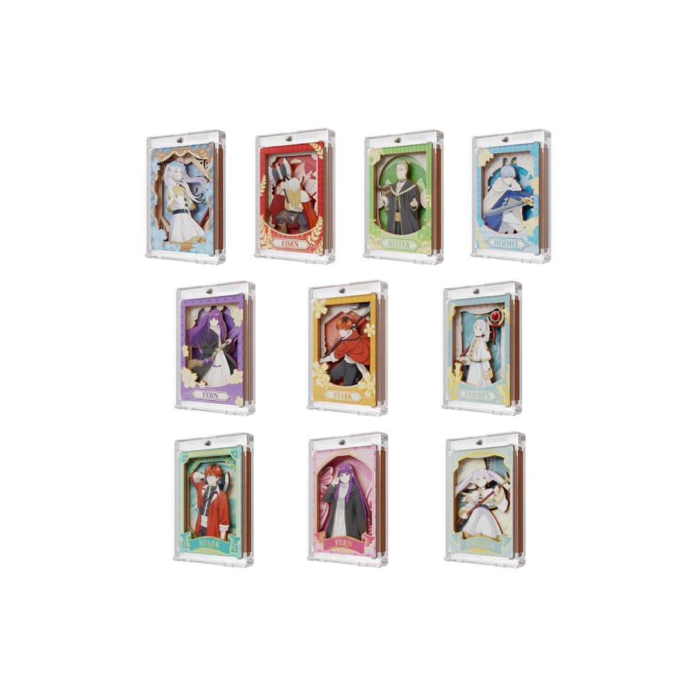 Frieren Puremind Mini Wooden Art Magnetic Case Blind Box Asst 10pcs