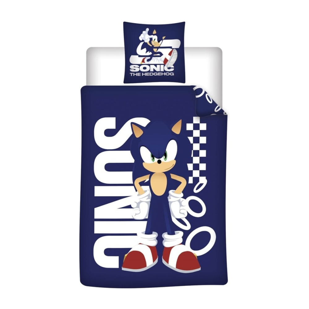 SONIC - Parure de lit 140x200cm + 65x65cm