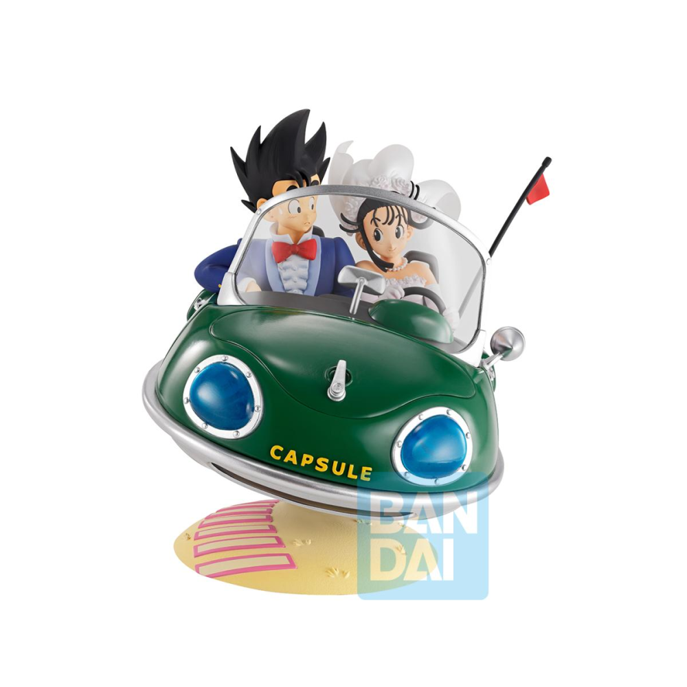 DRAGON BALL - Son Goku & Chichi - Figurine Snap Collection 2 14cm