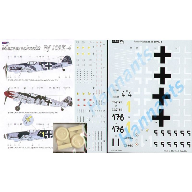 Accessoire Messerschmitt Bf-109K-4 (3)