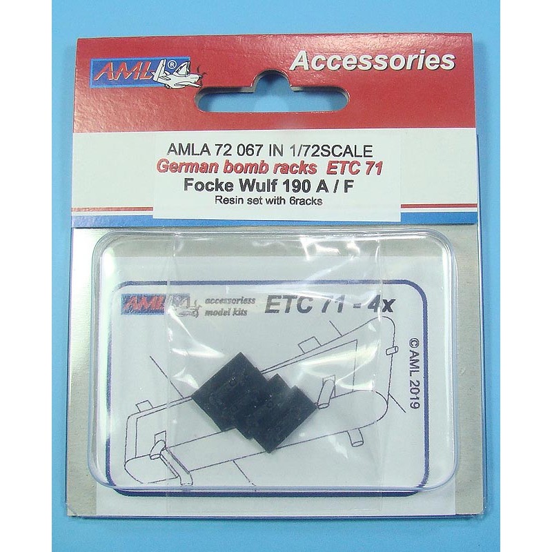 Accessoire Focke-Wulf Fw-190A/F ETC 71 porte-bombes [Fw-190F]