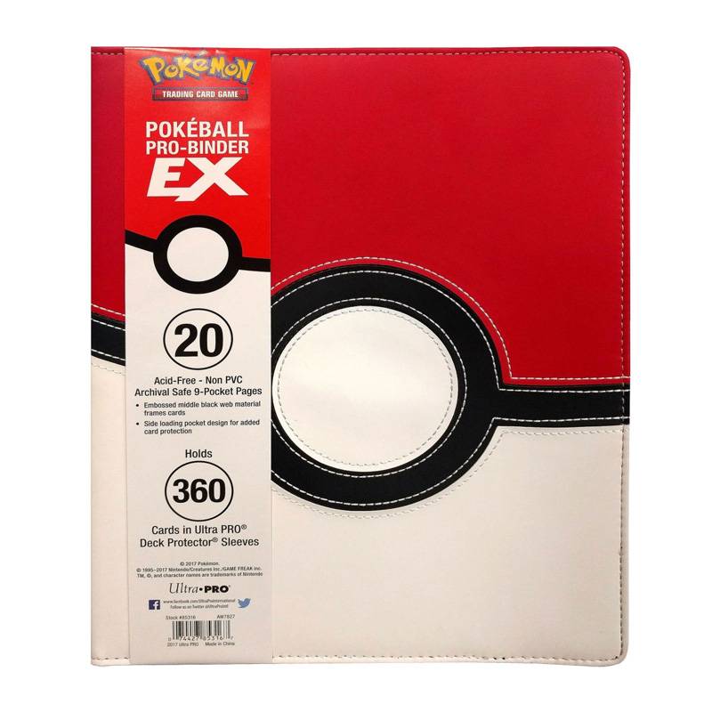 Pokemon Ultrapro Portefolio Pro Pokeball Ex