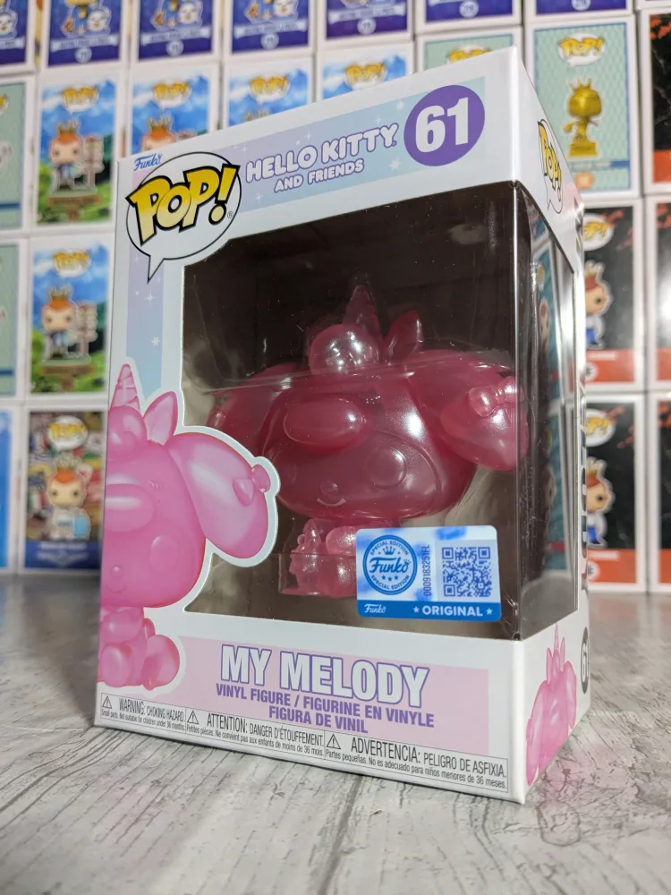 Funko Pop! My Melody (Translucent Pink) – Hello Kitty & Friends #61