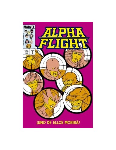 Biblioteca Alpha Flight 02. 1984 Alpha Flight 7-12 Usa